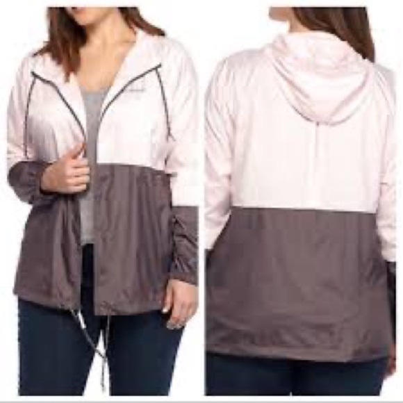 Columbia Jackets & Blazers - COLUMBIA Flash Forward Windbreaker Unlined Hoodie Size XL